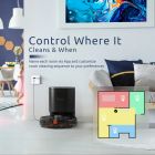 Робот пилосос Kyvol Cybovac S31 Lidar/110ml+500ml/5200 mA/3000 pa/Google Assistant,Amazon Alexa (Kyvol S31)