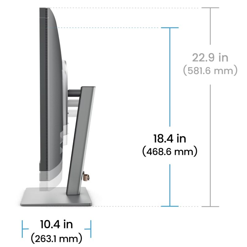 TFT 31.5" BenQ RD320U, 4K, IPS, 2хHDMI, DP, USB- C, USB-hub, HAS, Pivot, кол., сірий (9H.LMSLA.TBE)