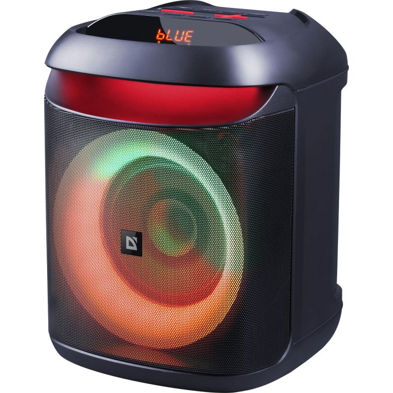 Акустична система 1.0 Defender Boomer 45, 45W, Bluetooth/LED/MIC/TWS/Light/FM чорна (65245)