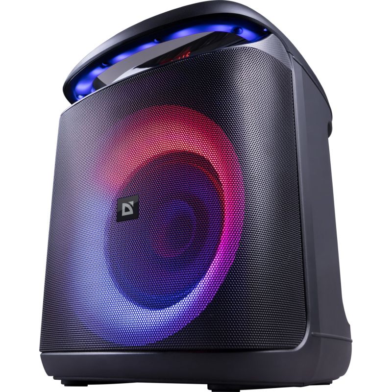Акустична система 1.0 Defender Boomer 45, 45W, Bluetooth/LED/MIC/TWS/Light/FM чорна (65245)