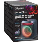 Акустична система 1.0 Defender Boomer 45, 45W, Bluetooth/LED/MIC/TWS/Light/FM чорна (65245)
