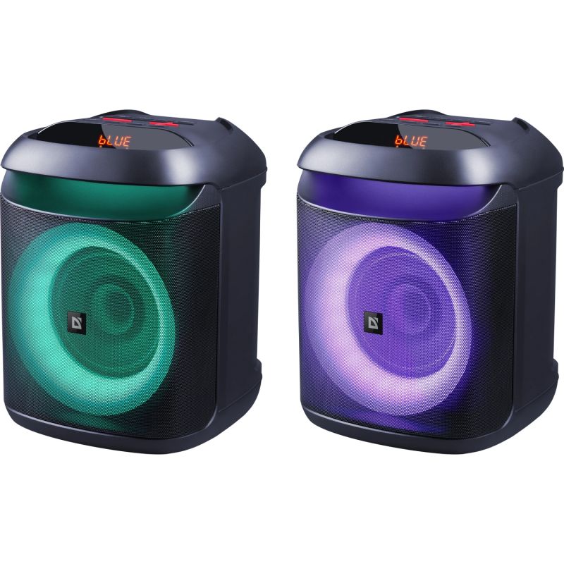 Акустична система 1.0 Defender Boomer 45, 45W, Bluetooth/LED/MIC/TWS/Light/FM чорна (65245)