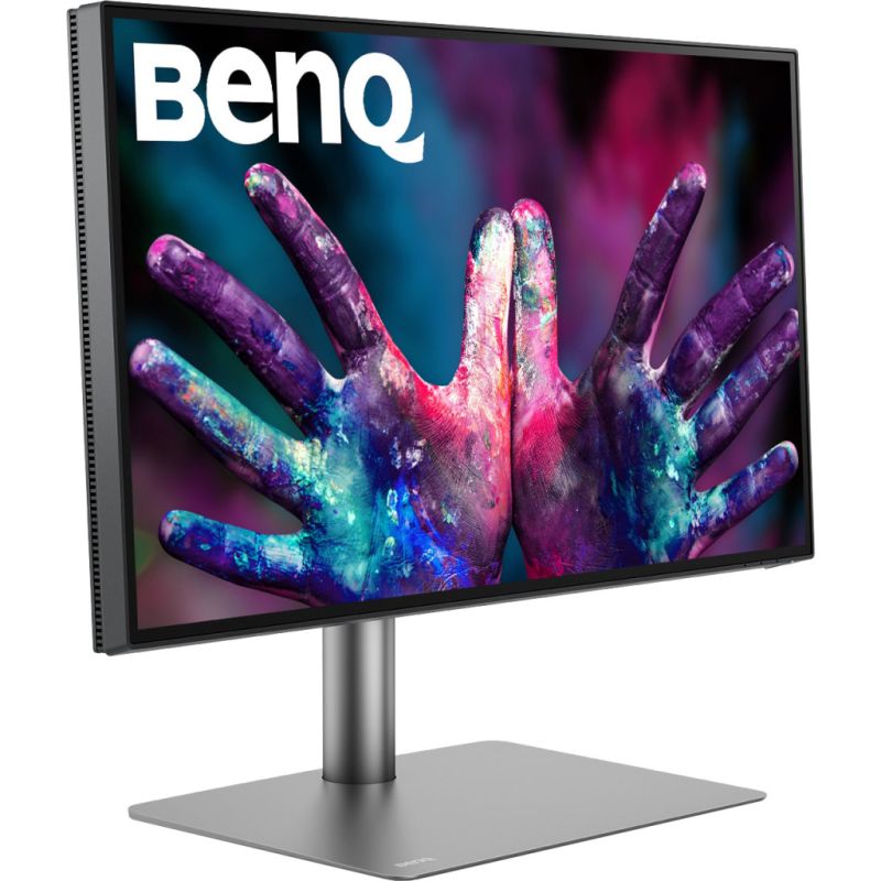 TFT 27" BenQ PD2725U, IPS, 4K UHD, DHDR400, 2xHDMI, DP, 2xThunderbolt 3 (USB-C), USB-hub, HAS, кол. (9H.LJXLA.TBE)
