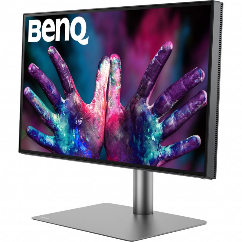 TFT 27" BenQ PD2725U, IPS, 4K UHD, DHDR400, 2xHDMI, DP, 2xThunderbolt 3 (USB-C), USB-hub, HAS, кол. (9H.LJXLA.TBE)