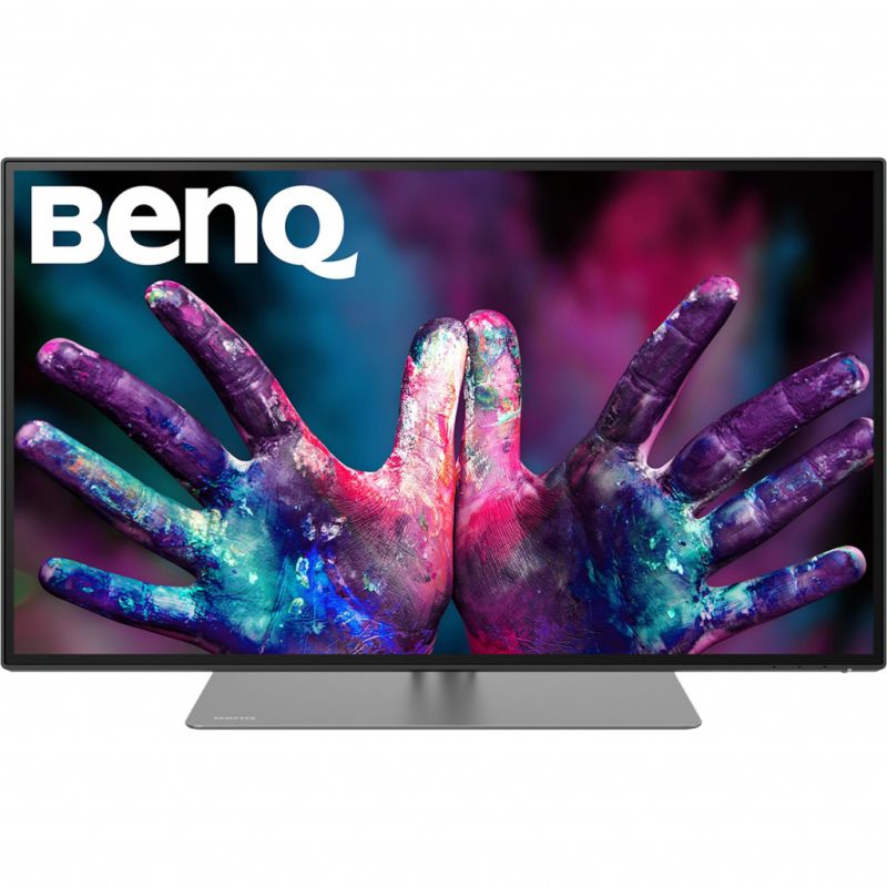 TFT 27" BenQ PD2725U, IPS, 4K UHD, DHDR400, 2xHDMI, DP, 2xThunderbolt 3 (USB-C), USB-hub, HAS, кол. (9H.LJXLA.TBE)