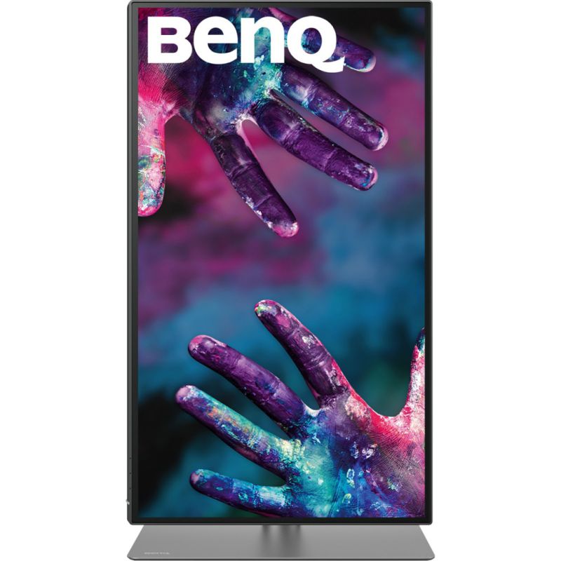 TFT 27" BenQ PD2725U, IPS, 4K UHD, DHDR400, 2xHDMI, DP, 2xThunderbolt 3 (USB-C), USB-hub, HAS, кол. (9H.LJXLA.TBE)
