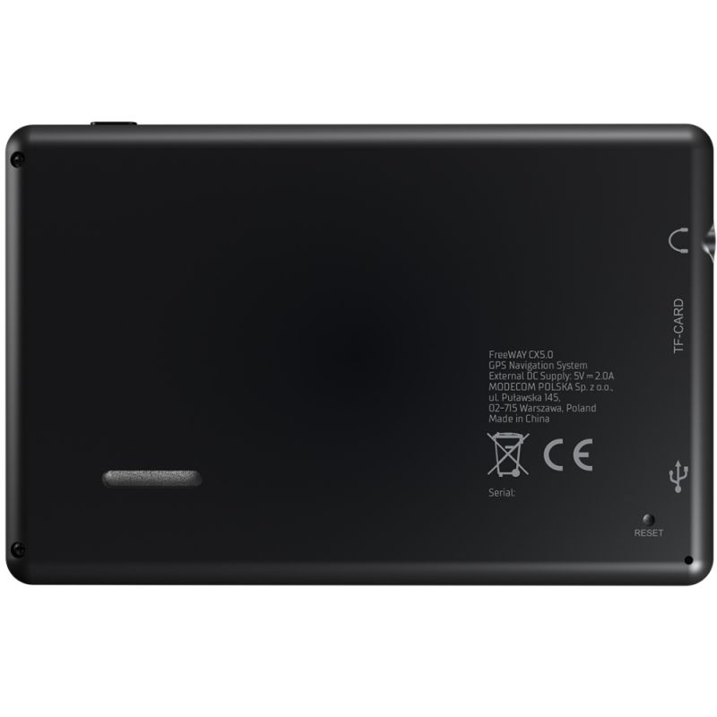 GPS Навігатор Modecom Device FreeWAY CX 5.0 8GB 5" MapFactor EU (NAV-FREEWAYCX5-MF-EU)