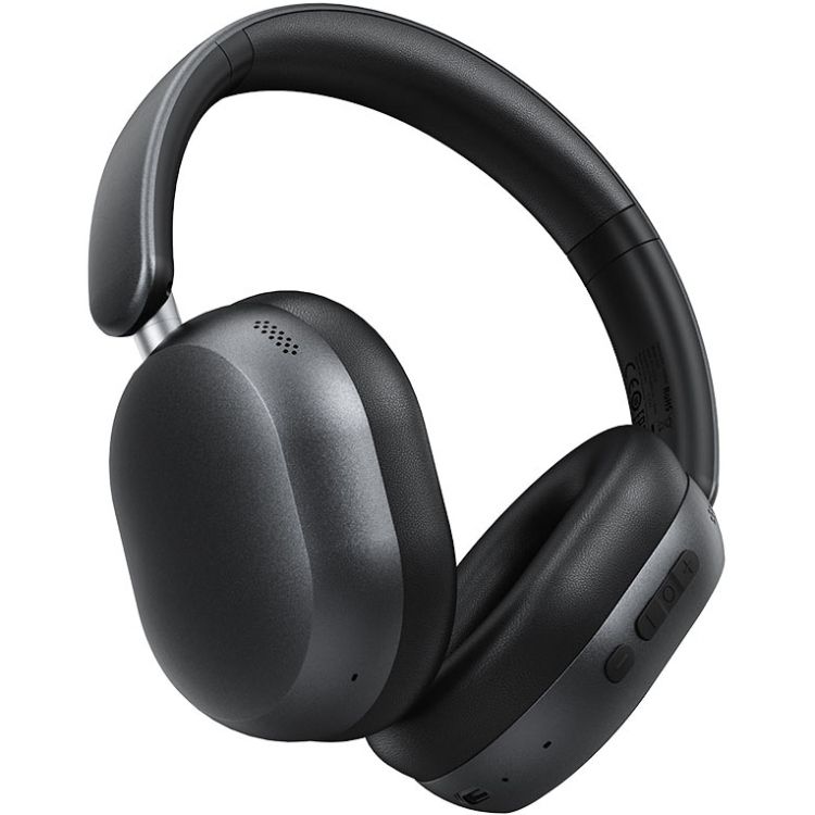 Гарнітура Acefast H12 Hybrid ANC, Bluetooth, Black (6974316285724)