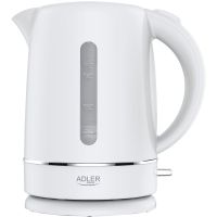 Електрочайник Adler AD 1385 white 2200Вт/ 1.7л/ пластик/ автовимкнення/ білий (AD1385W)