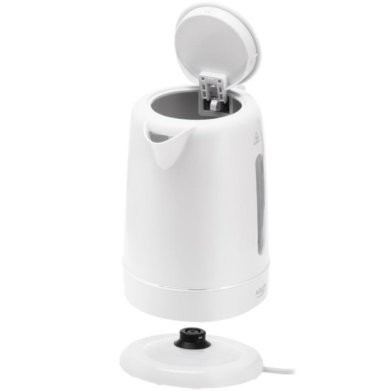 Електрочайник Adler AD 1385 white 2200Вт/ 1.7л/ пластик/ автовимкнення/ білий (AD1385W)