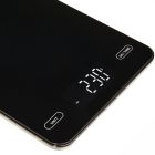Ваги кухонні Adler AD 3177 black електронні/ 10кг/ г; мл, унція/ USB type C/ автовимкнення/ скло (AD3177B)
