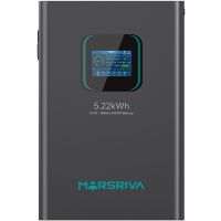 Акумуляторна батарея Marsriva LiFePO4, 51.2V/102Ah, 5.22KWH, настінний (MR-LFP48-100-WMD)