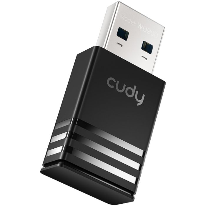 Адаптер WiFi Cudy , AX900 Wi-Fi 6 USB Adapter (WU900)