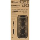 Акустична система 2.0 Defender Boomer 120, 120Вт BT/FM/TF/USB/MIC/LED, чорна (65127)