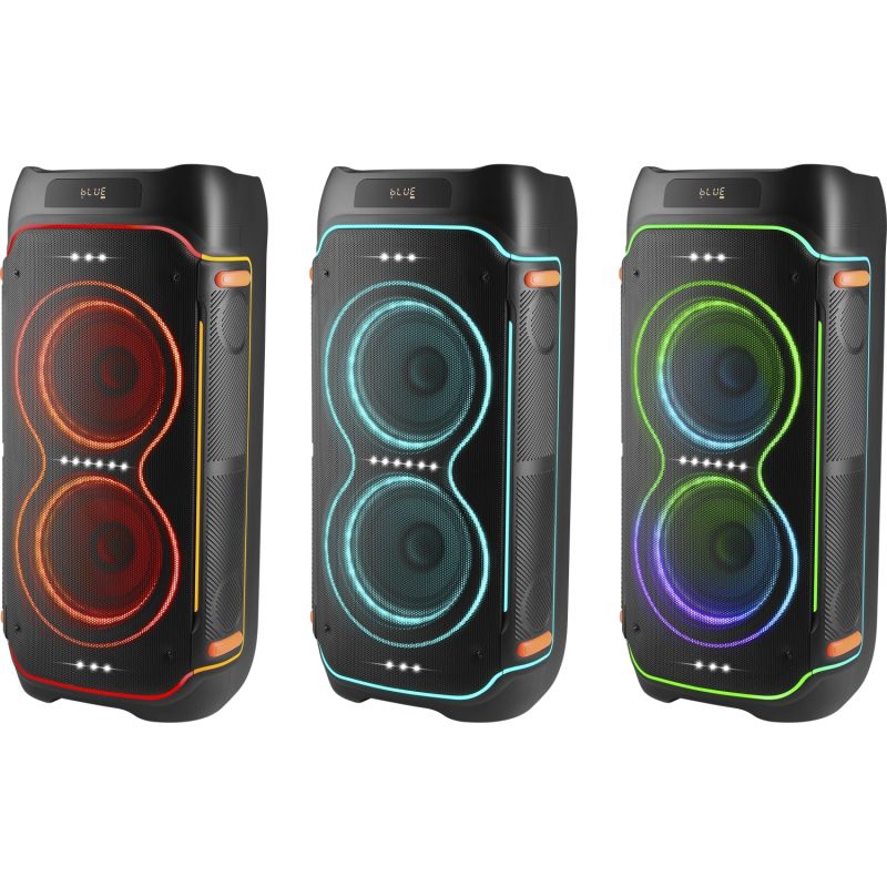 Акустична система 2.0 Defender Boomer 120, 120Вт BT/FM/TF/USB/MIC/LED, чорна (65127)