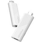 TV Медіаплеєр H96 MAX H313 TV Stick 2/16Gb/ Allwinner H313/ Android 14/ WiFi 2.4G+5G/білий (H313_TV_STICK)