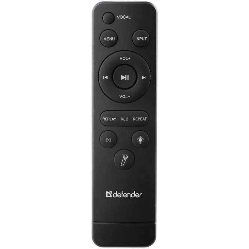 Акустична система 2.0 Defender Boomer 200, 200Вт BT/FM/TF/USB/MIC/AUX/GT, чорна (65201)