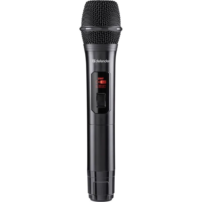 Акустична система 2.0 Defender Boomer 200, 200Вт BT/FM/TF/USB/MIC/AUX/GT, чорна (65201)