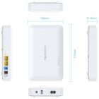 ДБЖ Marsriva DC Router UPS KP6 Max 240VAC 3xDC+PoE24V1A+USB OUT, 2x5V/9V/12V2.5A 18W 20000mAh (KP6 Max_MARSRIVA)