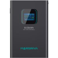 Акумуляторна батарея Marsriva LiFePO4, 25.6V/314Ah, 8.03kWh, Підлогове або настінне (MR-LBP24-314-WMT)