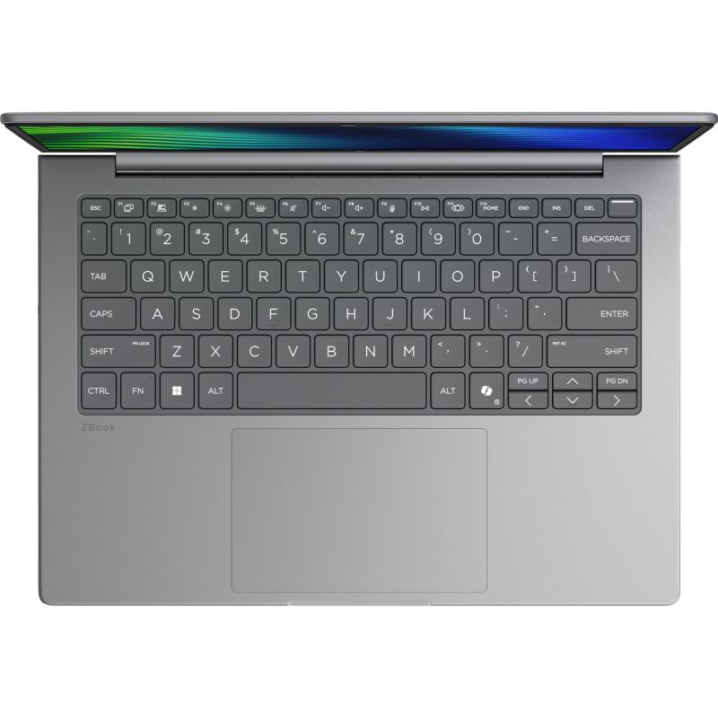 HP ZBook 8 G2i 14" WQXGA IPS, 500n/UX7-358H (4.8)/64Gb/SSD2Tb/Intel Arc/FPS/Підсв/DOS (DZ4F3ET)