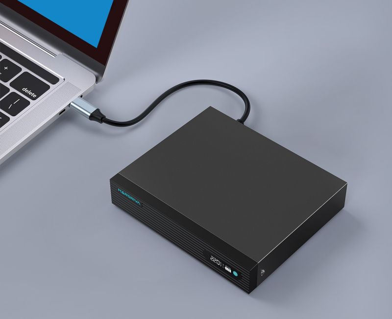 ДБЖ Marsriva DC Router UPS KP9 Pro 12xDC+PoE24V1A+USB,14V/16V/19V/24V/48V/53V 240VAC 100W 24000mAh (KP9 Pro_MARSRIVA)