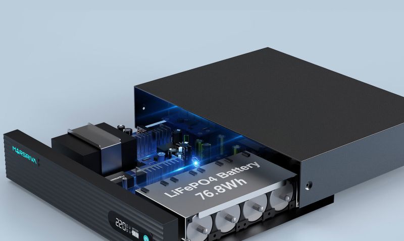 ДБЖ Marsriva DC Router UPS KP9 Pro 12xDC+PoE24V1A+USB,14V/16V/19V/24V/48V/53V 240VAC 100W 24000mAh (KP9 Pro_MARSRIVA)