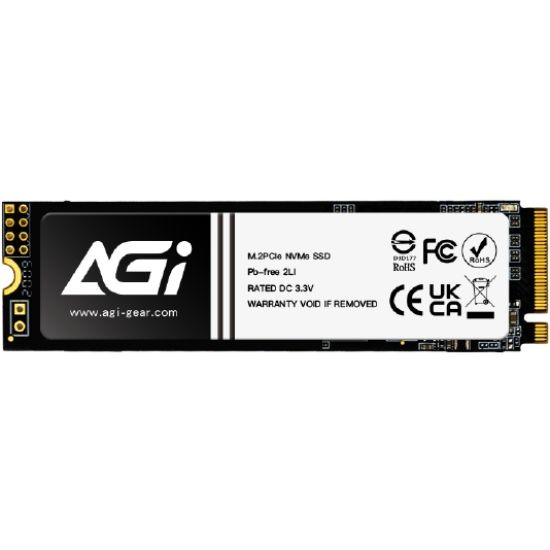 SSD 1Tb AGI AI818 M.2 2280 PCIe Gen 4x4 NVMe 1.4 QLC, Retail (AGI1T0G43AI818-CB)