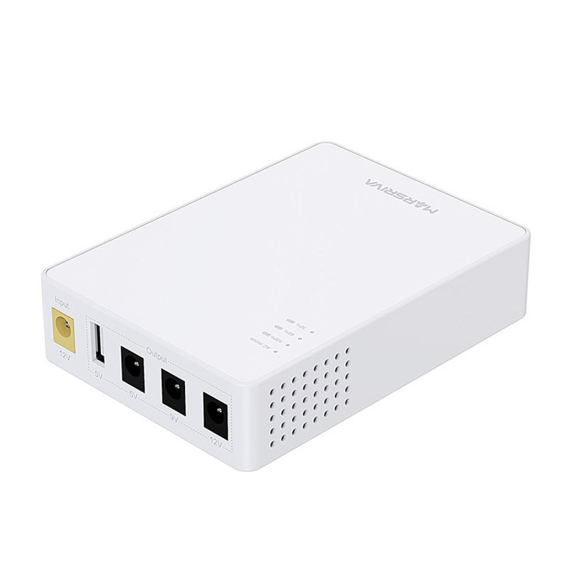 ДБЖ Marsriva DC Router UPS KP3 3xDC+USB OUT 5V/9V/12V, 2А/18W, 10000mAh (37Wh) Li-ion (KP3_MARSRIVA)