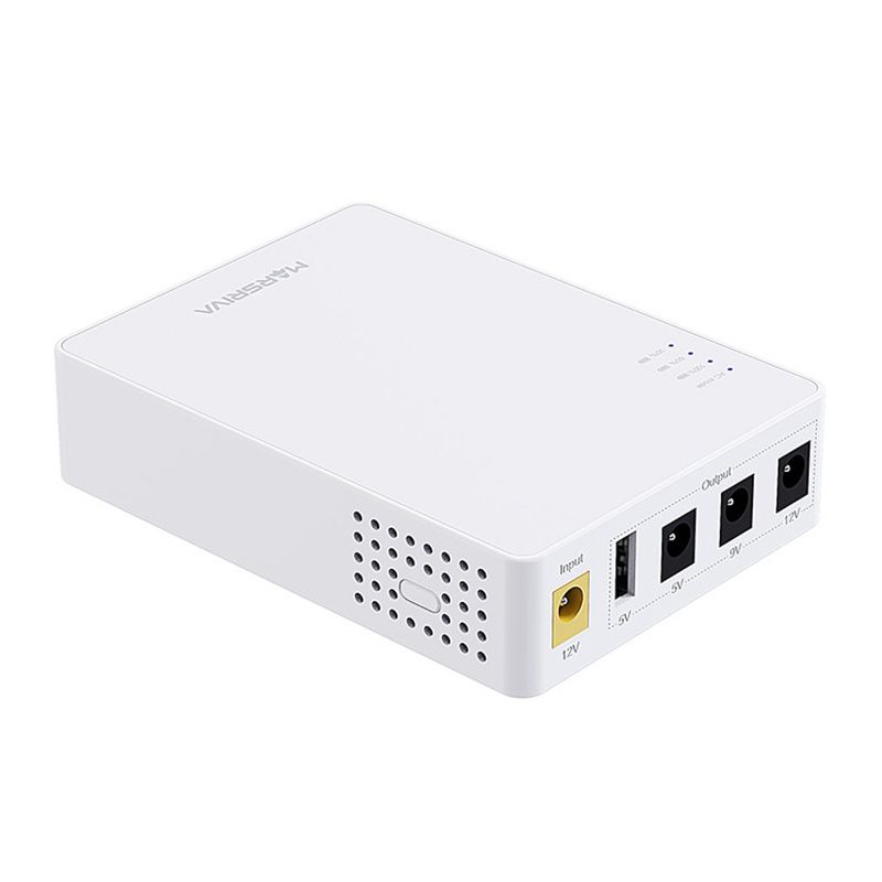 ДБЖ Marsriva DC Router UPS KP3 3xDC+USB OUT 5V/9V/12V, 2А/18W, 10000mAh (37Wh) Li-ion (KP3_MARSRIVA)