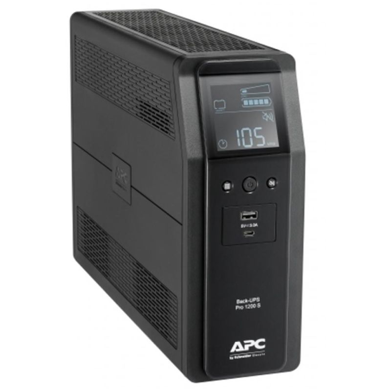 ДБЖ APC Back UPS Pro S 1200VA/720W, LCD, USB, 6+2 C13, (BR1200SI)