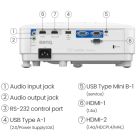 Проєктор BENQ TH671ST, короткофокусний, DLP,1080P,ANSI 3000Lm,10000:1, 2хHDMI, USB,16:9, білий (9H.JGY77.1HE)
