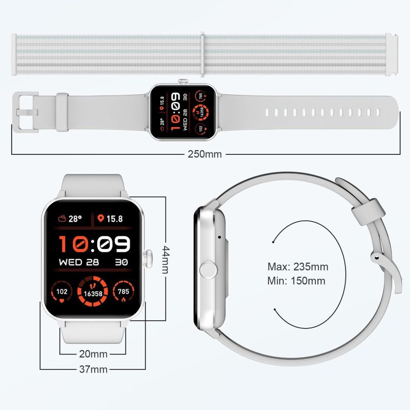 Годинник Blackview R50 Grey (6931548317531)