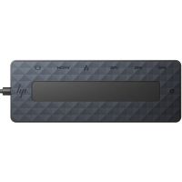 Док-станція USB3.1 Type-C --> HDMI 4K60Hz/USB 3.0x2/Type-Cx2/DP/RJ45/Ethernet чорна HP (50H55UT)