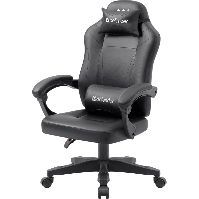 Крісло ігрове Defender Master, 50мм, Клас 3, чорне (64472)