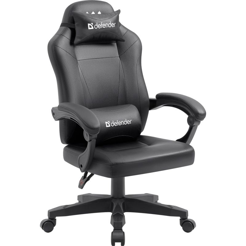 Крісло ігрове Defender Master, 50мм, Клас 3, чорне (64472)