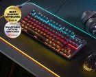 Клавіатура ігрова оптична SteelSeries Apex 9 TKL UA OptiPoint (64847)