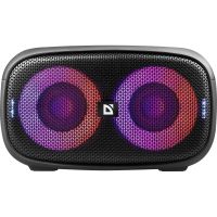 Акустична система 1.0 Defender Q5 20 Вт Bluetooth/FM/USB/TF/IPX5, LED, чорна (65305)