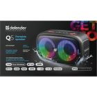 Акустична система 1.0 Defender Q5 20 Вт Bluetooth/FM/USB/TF/IPX5, LED, чорна (65305)