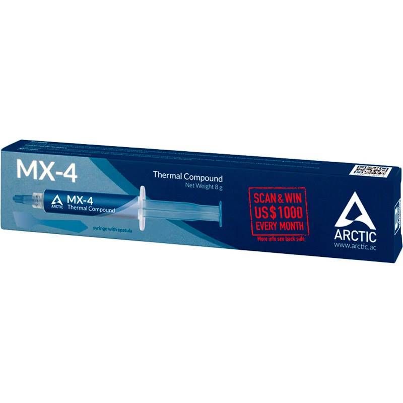Термопаста Arctic MX-4 зі шпателем 8г (ACTCP00059A)