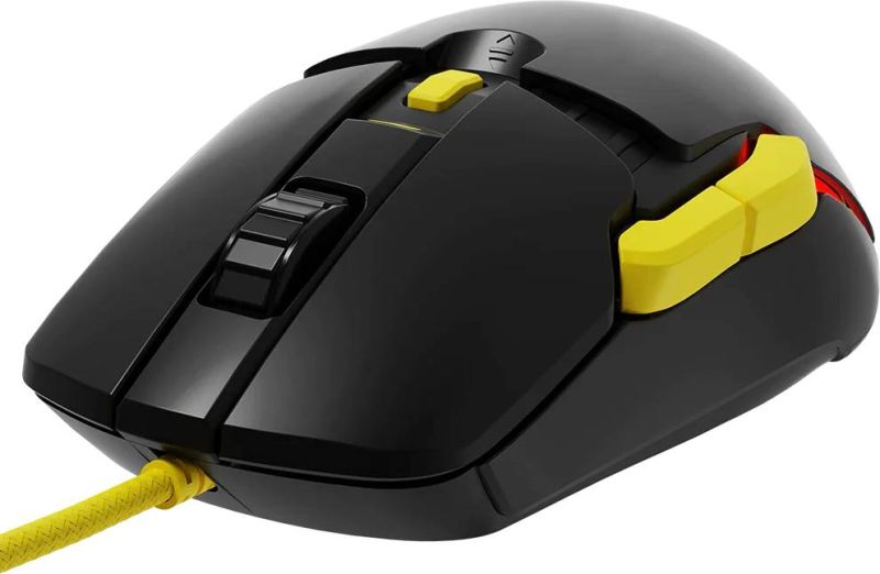 Мишка Modecom Jager Volcano, ігрова, 12400dpi., 7кн.,RGB, Hot-Swap, custom., чорна (M-MC-JAGER-100)