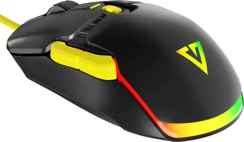 Мишка Modecom Jager Volcano, ігрова, 12400dpi., 7кн.,RGB, Hot-Swap, custom., чорна (M-MC-JAGER-100)