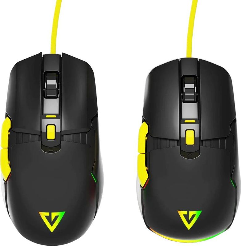 Мишка Modecom Jager Volcano, ігрова, 12400dpi., 7кн.,RGB, Hot-Swap, custom., чорна (M-MC-JAGER-100)