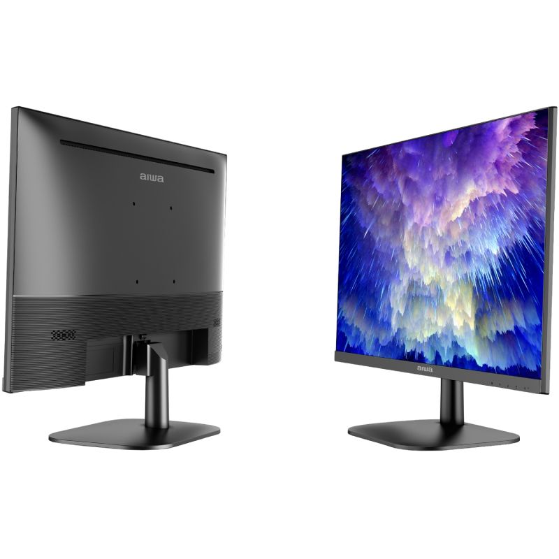 TFT 23.8'' AIWA , IPS, 120Гц, VGA, HDMI, колонки, чорний (MF2405-B)