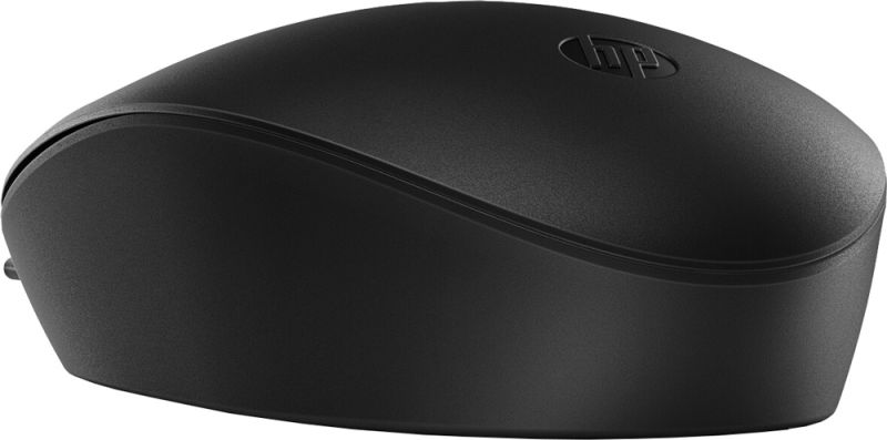 Мишка дротова HP 128 Laser Wired, 3кн., 1200 dpi, чорна (265D9AA)