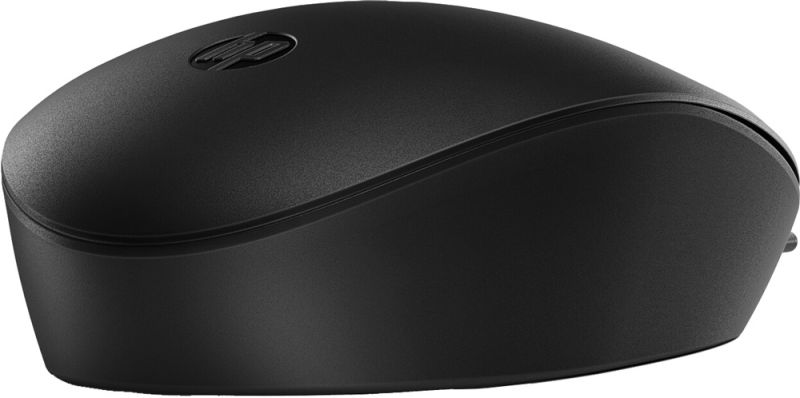 Мишка дротова HP 128 Laser Wired, 3кн., 1200 dpi, чорна (265D9AA)