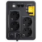 ДБЖ APC Back UPS 950VA/520W, USB, 4xSchuko, (BX950MI-GR)