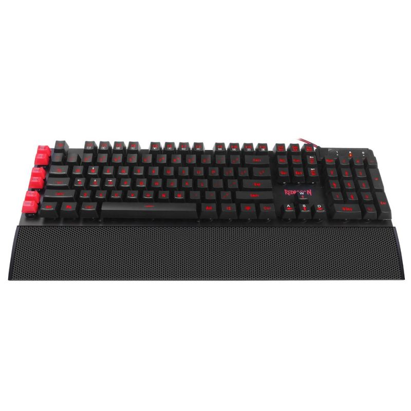 Клавіатура ігрова Redragon Yaksa K505 UKR, 7 кольорів AntiGhost USB (70392)