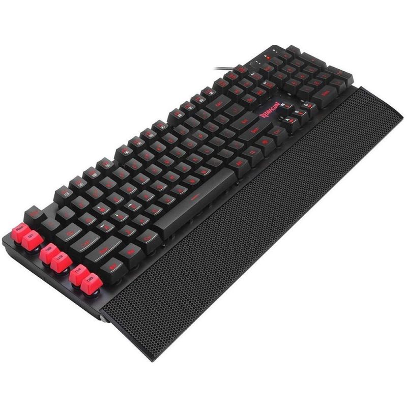Клавіатура ігрова Redragon Yaksa K505 UKR, 7 кольорів AntiGhost USB (70392)