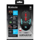 Мишка Defender Horrodine GM-237, бездротова, ігрова, 6кн., 3200 dpi., 320 mAh, чорна (52237)